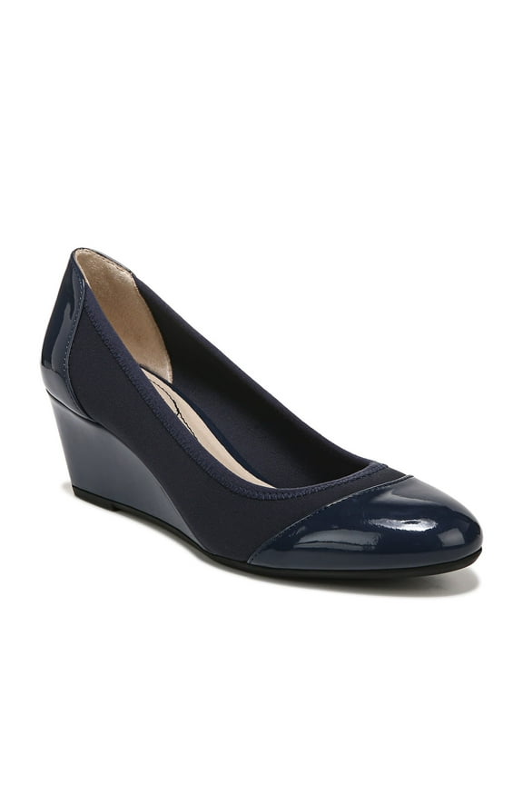 Women's Juliana Cap Toe Wedge - Narrow, Medium, & Wide Width Available