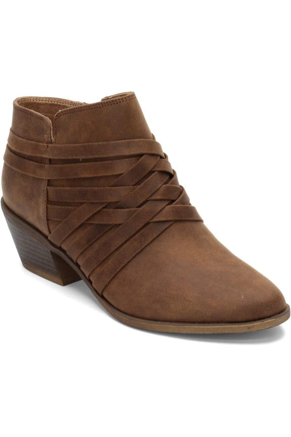 Women's Prairie Ankle Boot Brown 5.5W