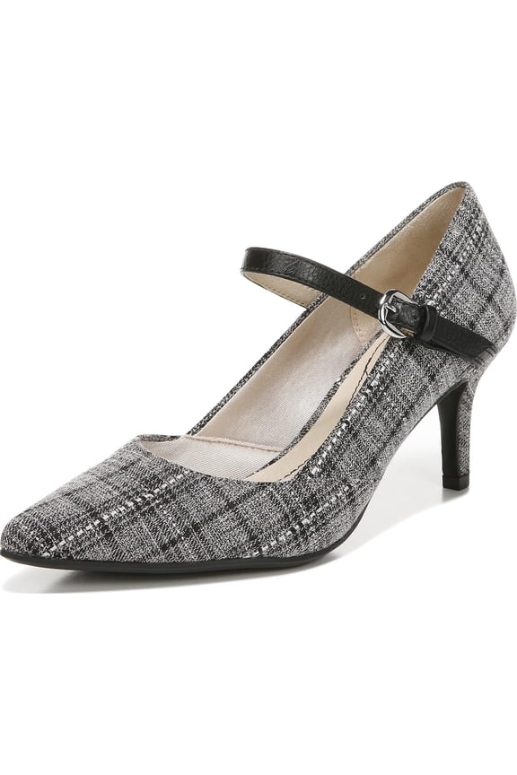 Women's Sandrine Pump Black Plaid 11M