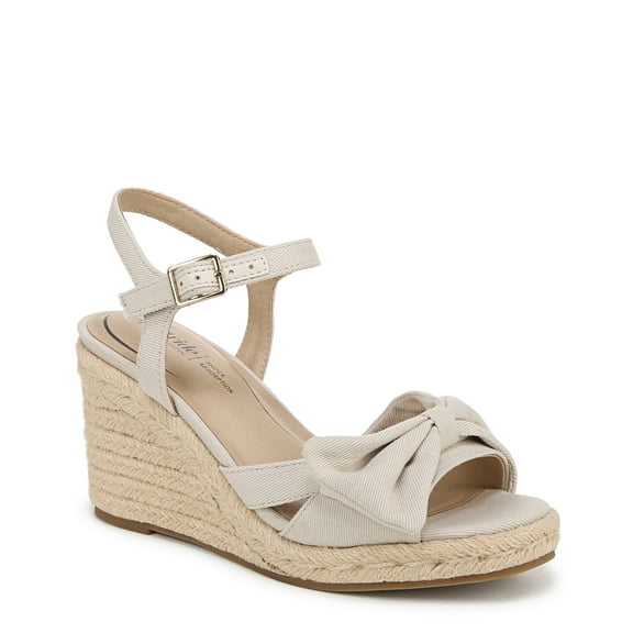 LifeStride Women's Tahlia Espadrille Wedge Sandal - Medium & Wide Width