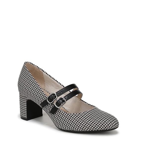 LifeStride Women's True Block Heel Mary Jane Dress Pump - Medium & Wide Width