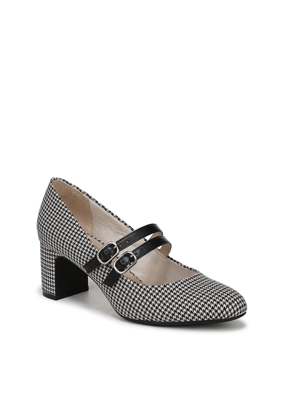 Women's True Block Heel Mary Jane Dress Pump - Medium & Wide Width