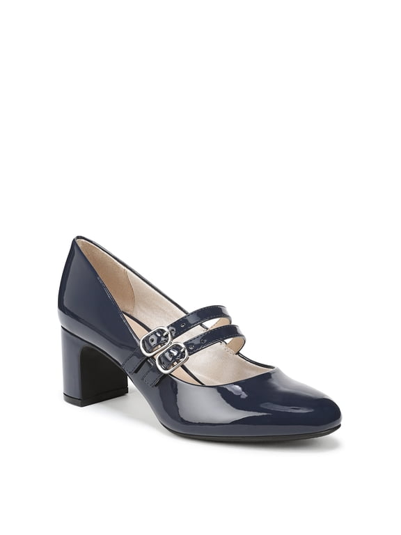 Women's True Block Heel Mary Jane Dress Pump - Medium & Wide Width