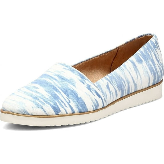 LifeStride Womens, Bloom Slip-On 7 Wide Blue Multi
