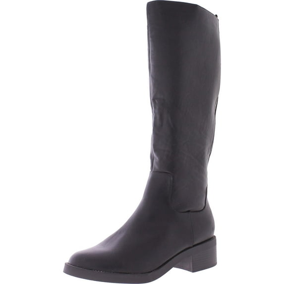 LifeStride Womens Blythe Round Toe Riding Boot Knee-High Boots