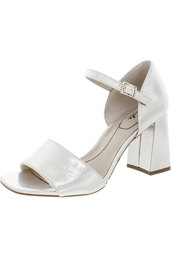 Womens Bombshell Open Toe Sandal Block Heels