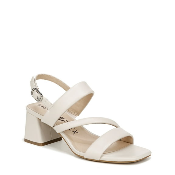 LifeStride Women's Celia Slingback Strappy Dress Sandals - Medium & Wide Width