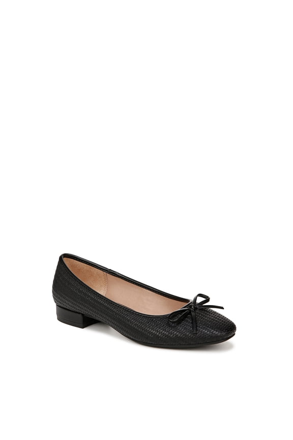 Womens Cheers Woven Ballet Flats - Medium & Wide Width