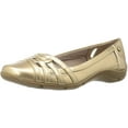 thumbnail image 1 of LifeStride Womens Diverse Ballet Flat 6 Narrow Soft Gold, 1 of 3