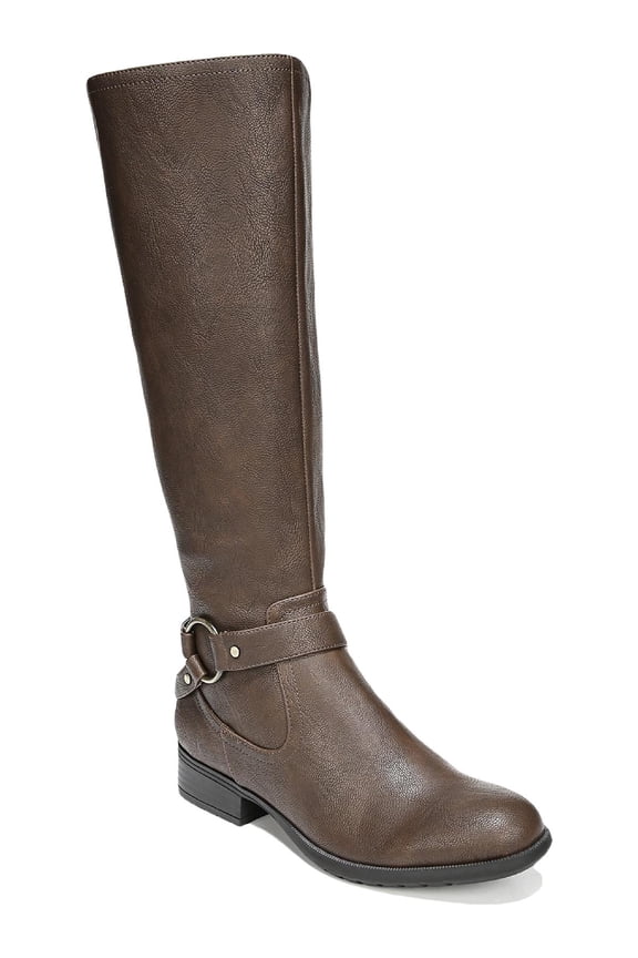 Womens Felicity Faux Leather Tall Knee-High Boots