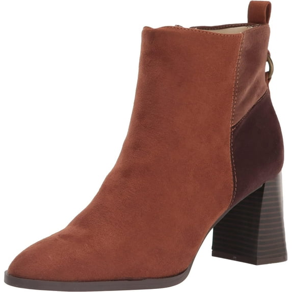 LifeStride Womens Foxy Ankle Boot Walnut Brown 9W