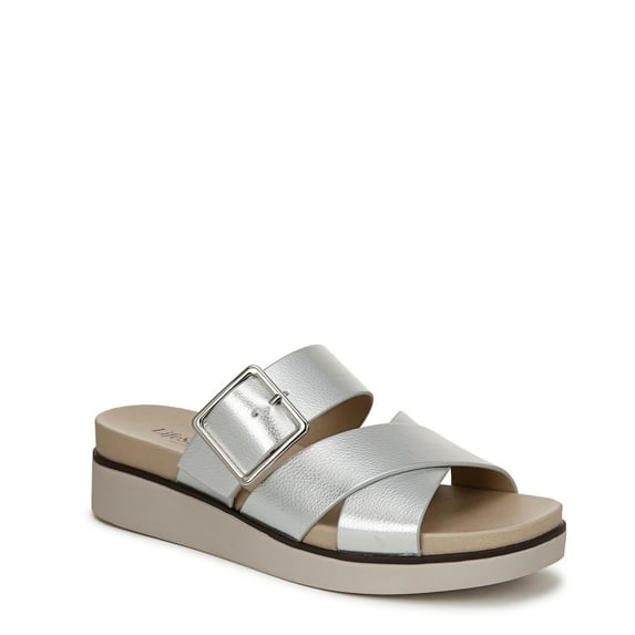 LifeStride Women's Getaway Slide Sandal - Medium & Wide Width