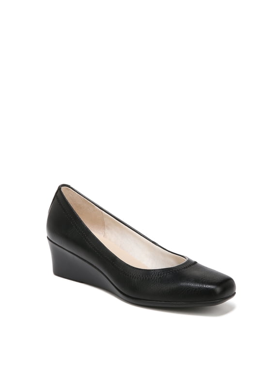 Women's Groovy Wedge Pump Black 10M