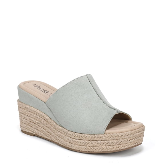 LifeStride Womens Haute Espadrille Wedge Sandal - Medium & Wide Width
