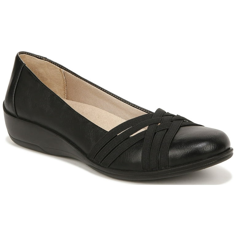LifeStride Womens Incredible Ballet Flats Medium Wide Width
