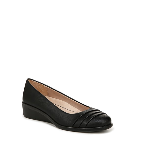 LifeStride Women's Jenna Slip-On Wedge Loafer - Medium & Wide Width