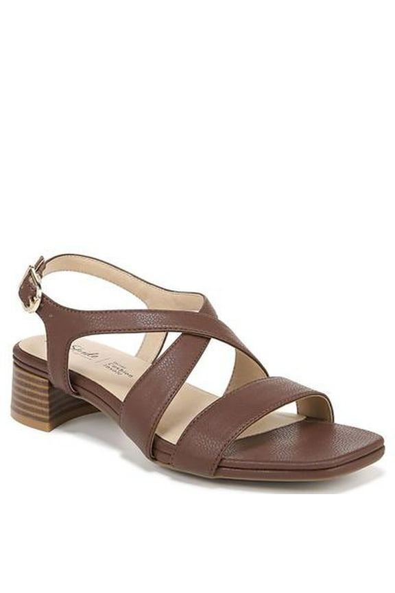 Womens Jordan Strappy Heeled Sandals Tan 7.5 W