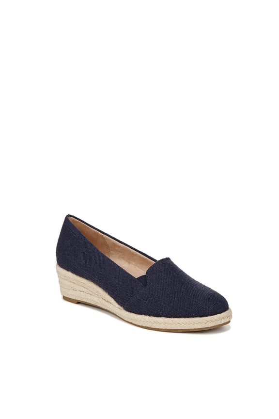 Womens Kamilla Slip On Wedge Espadrille - Medium & Wide Width
