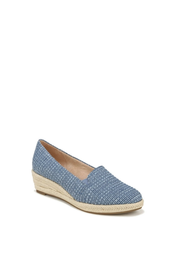 Womens Kamilla Slip On Wedge Espadrille - Medium & Wide Width