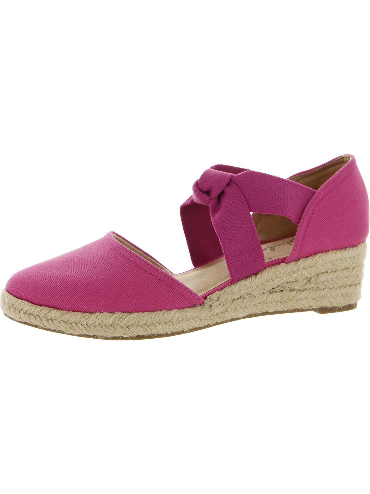 LifeStride Womens Kascade Slip On Strappy Espadrilles - Walmart.com