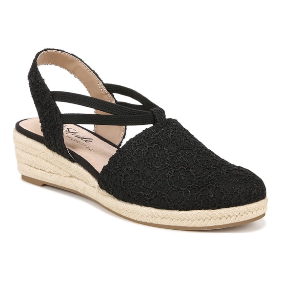 LifeStride Womens Katrina 2 Wedge Espadrilles - Medium & Wide Width