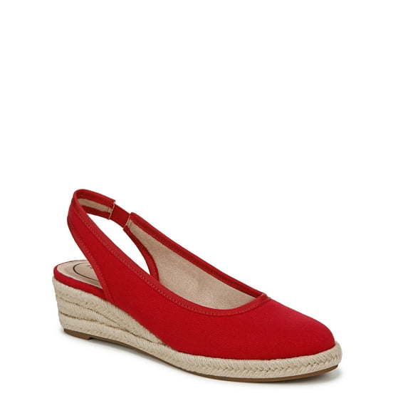 LifeStride Women's Kayden Espadrille Wedge Sandal - Medium & Wide Width