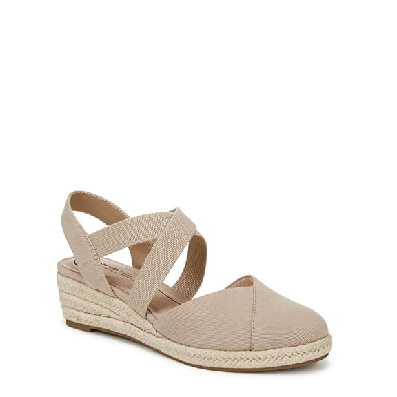 LifeStride Women's Kimball Espadrille Wedge Sandal - Medium & Wide Width