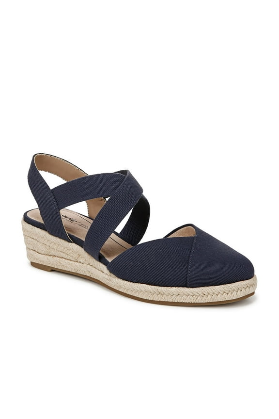 Womens Kimball Espadrille Wedge Sandal - Medium & Wide Width