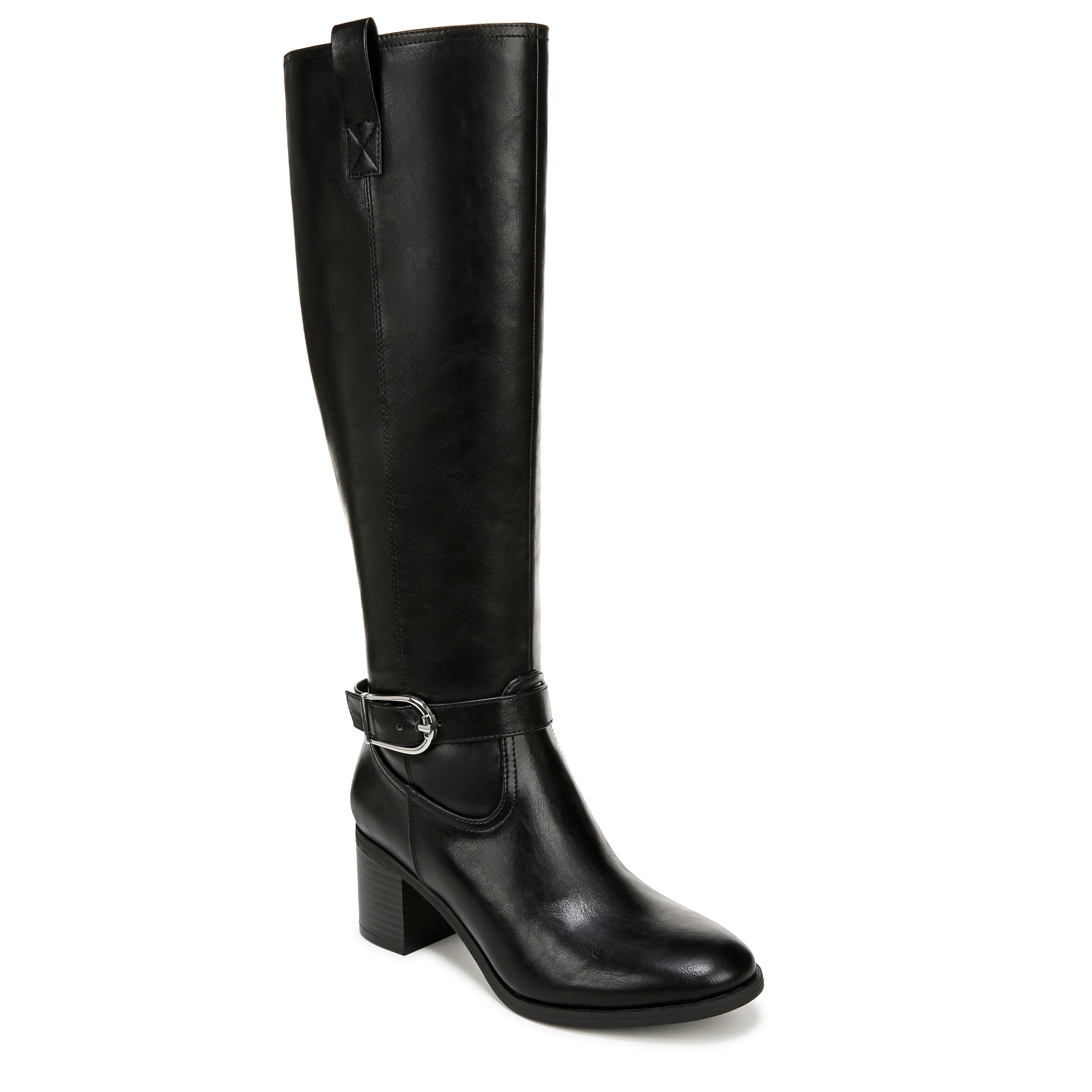 LifeStride Womens Legend Block Heel Knee High Boots Medium Wide Width Walmart