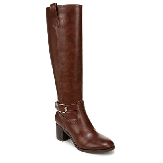 LifeStride Womens Legend Block Heel Knee High Boots - Medium & Wide Width