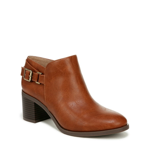 LifeStride Womens Lorelai Block Heel Ankle Boots - Medium & Wide Width