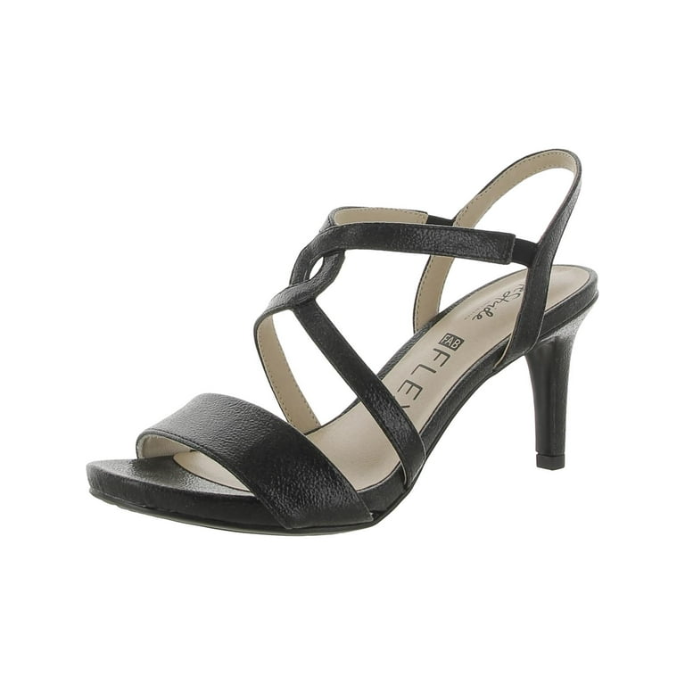 LifeStride Womens MINGLE Open Toe Ankle Strap Pumps Walmart