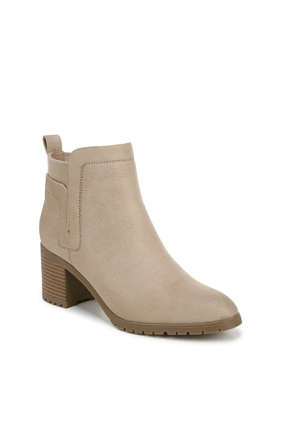 Womens Maggie Block Heel Ankle Boots - Medium & Wide Width