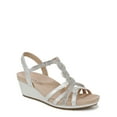 thumbnail image 1 of LifeStride Womens Miami Wedge Sandal - Medium & Wide Width, 1 of 9