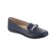 thumbnail image 1 of LifeStride Womens Nominate Faux Leather Embellished Loafers, 1 of 3