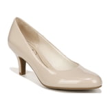 LifeStride Women's Parigi Pumps - Platino Gold Shimmer, 2.5 Inch Heel, Comfort Fit, Size 8.5 M