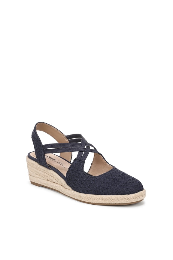 Womens Patience Espadrille Wedge Sandal - Medium & Wide Width