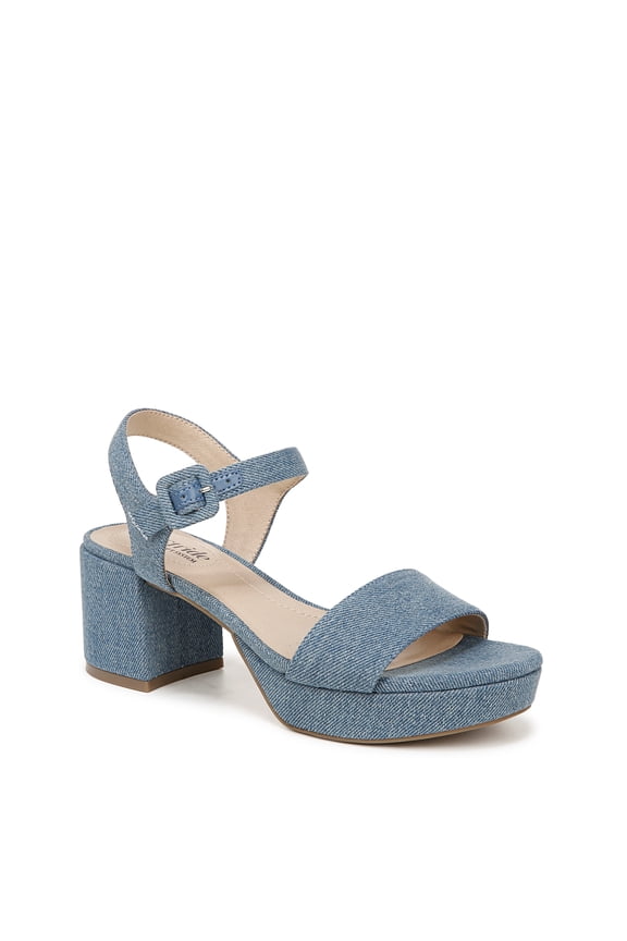 Womens Rhythmn Platform Dress Sandal - Medium & Wide Width