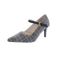 thumbnail image 1 of LifeStride Womens Sandrine Mary Jane Buckle Dress Heels, 1 of 3