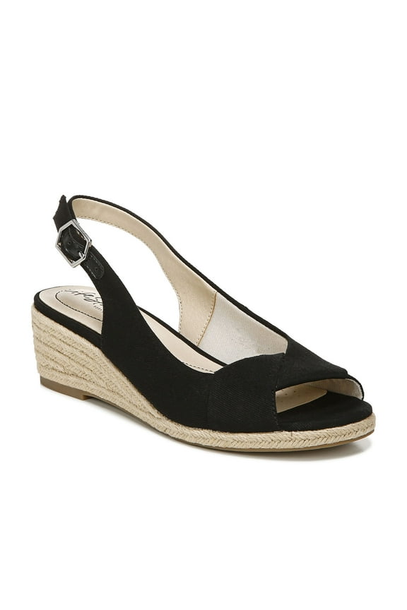 Women's Socialite Espadrille Wedge Sandal - Medium & Wide Width