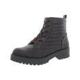 thumbnail image 1 of LifeStride Womens Stormy Faux Leather Riding Mid-Calf Boots, 1 of 3