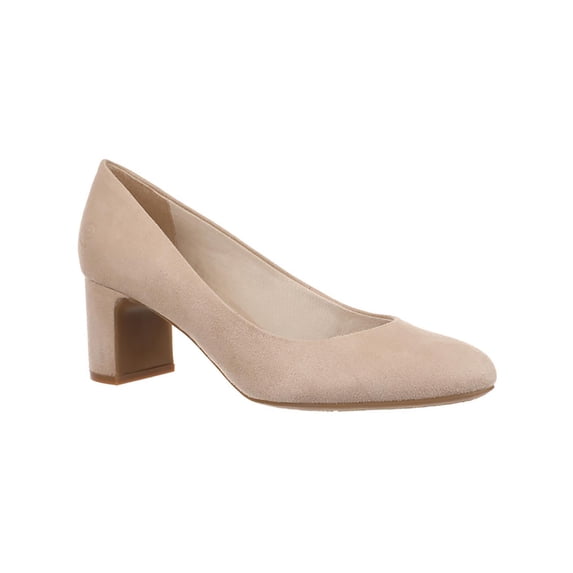 LifeStride Womens Taylor Faux Leather Slip On Pumps