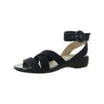 thumbnail image 1 of LifeStride Womens Temple Ribbed Slingback Heel Sandals, 1 of 3
