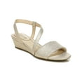 thumbnail image 1 of LifeStride Womens Yasmine Faux Leather Slip On Wedges, 1 of 3