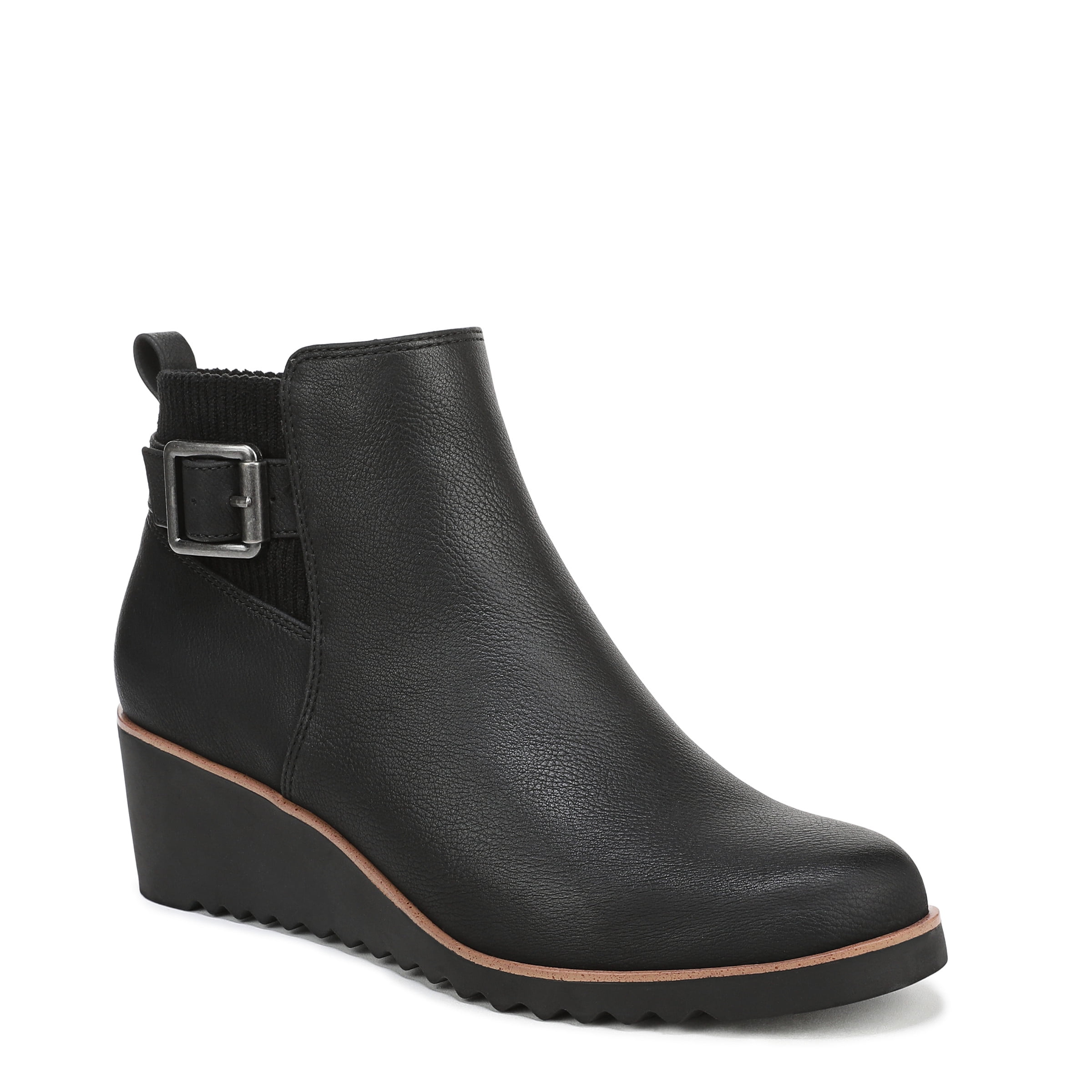LifeStride Womens Zayne Wedge Ankle Booties - Medium & Wide Width