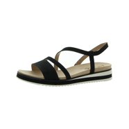 MICHAEL MICHAEL KORS Womens Gold Solid Snake Metallic Goring Ankle Strap Padded Amal Pointed Toe Stiletto Buckle Leather Dress Pumps Shoes M