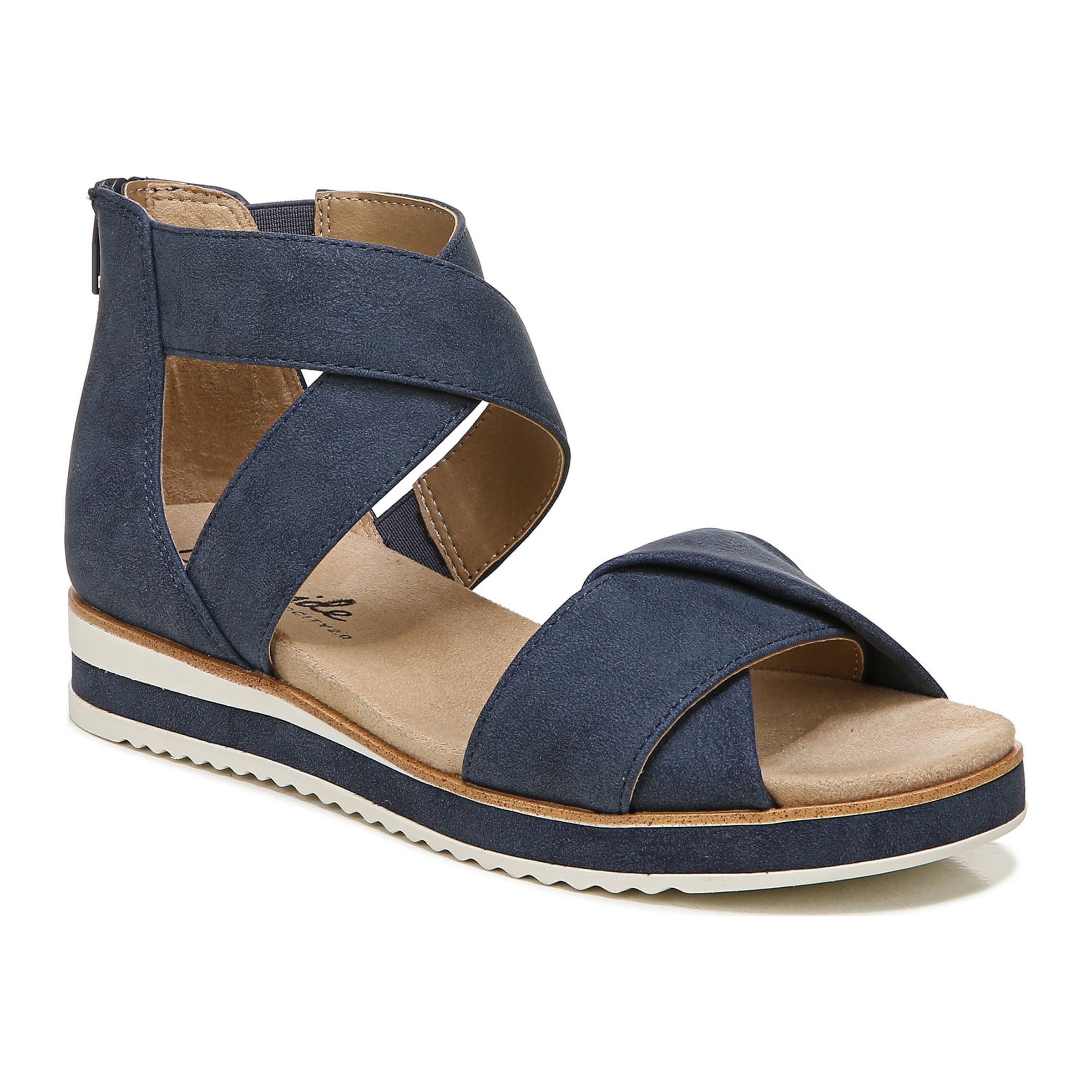 LifeStride Womens Zoom Strappy Sandals Medium Wide Width