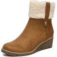 thumbnail image 1 of LifeStride Womens Zurich Ankle Boot Toffee 6M, 1 of 5