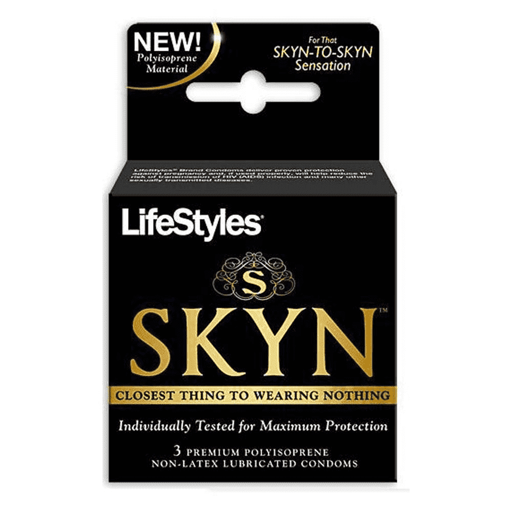 LifeStyles SKYN Lubricated Non-Latex Condoms, Premium Ultra Thin Natural  Feel, Lubricated Condom - Walmart.com