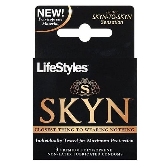 LifeStyles Skyn Non-Latex, 3 Count